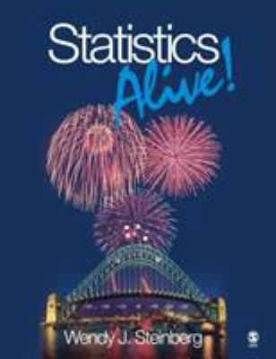 Statistics Alive! 1412956579 Book Cover