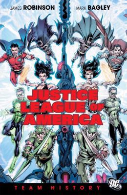 Justice League of America: Team History 1401232604 Book Cover