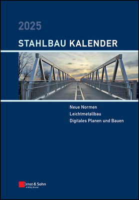 Stahlbau-Kalender 2025 [German] 3433034508 Book Cover