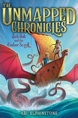 Zeb Bolt and the Ember Scroll Book Cover