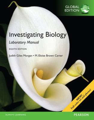 Investigating Biology Lab Manual, Global Edition 1292061308 Book Cover