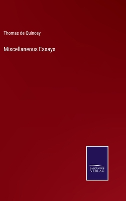 Miscellaneous Essays 3375082037 Book Cover