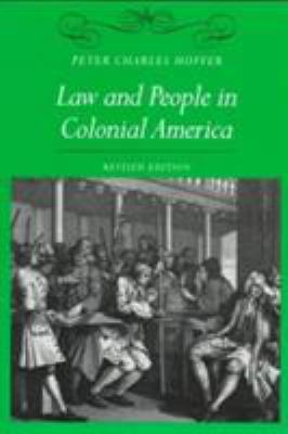Law and People in Colonial America 080185816X Book Cover