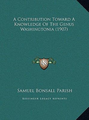 A Contribution Toward A Knowledge Of The Genus ... 1169496083 Book Cover