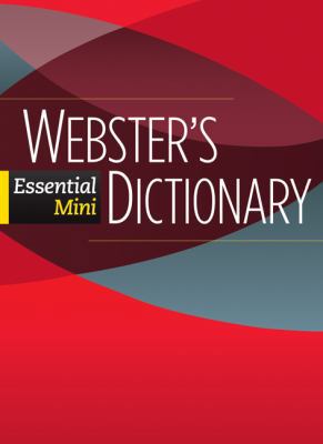 Webster's Essential Mini Dictionary 0521133130 Book Cover