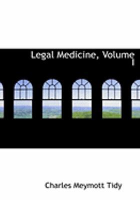 Legal Medicine, Volume I [Large Print] 0554993996 Book Cover