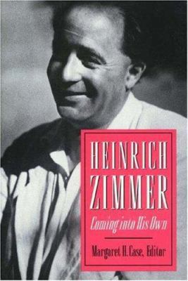 Heinrich Zimmer (Princeton Legacy Library) 0691033374 Book Cover