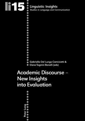 Academic Discourse - New Insights Into Evaluation 3039103539 Book Cover