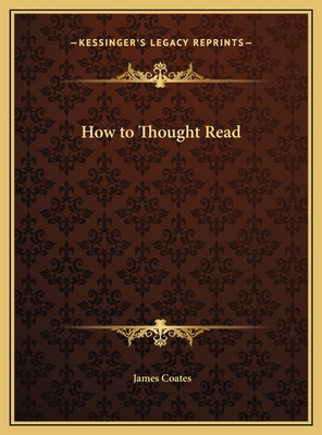 How to Thought Read 1169707319 Book Cover
