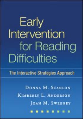 Early Intervention for Reading Difficulties, Fi... 160623854X Book Cover