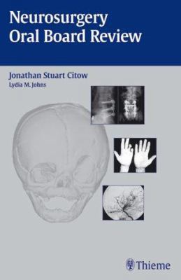 Neurosurgery Oral Board Review 3131357711 Book Cover