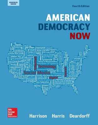 Harrison, American Democracy Now, Reinforced Bi... 0076762971 Book Cover
