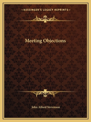 Meeting Objections 1162606339 Book Cover
