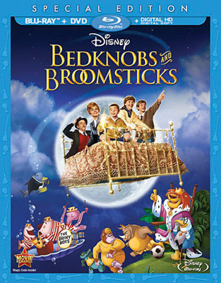 Blu-ray Bedknobs And Broomsticks Book