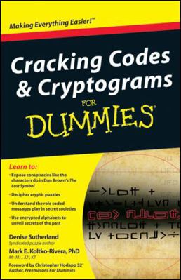 Cracking Codes and Cryptograms for Dummies 0470591005 Book Cover