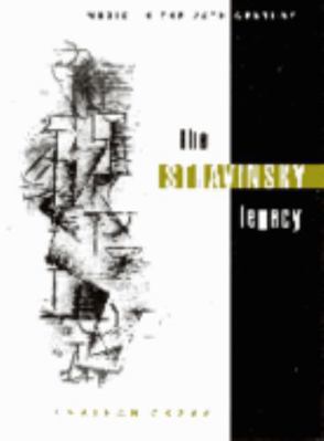 The Stravinsky Legacy 0521023858 Book Cover