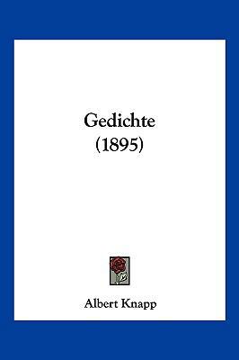 Gedichte (1895) [German] 1161176322 Book Cover