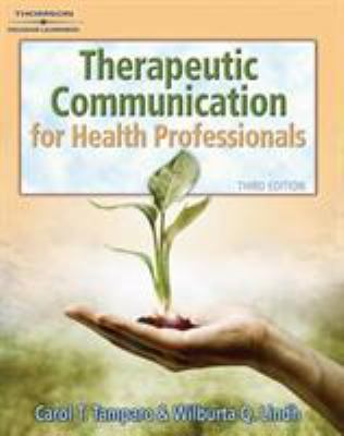 Therapeutic Communications for Health Care Prof... B0075L796U Book Cover