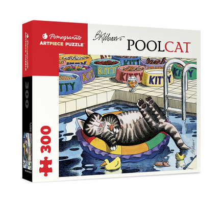Poolcat Jigsaw Puzzle B009QVQNVY Book Cover