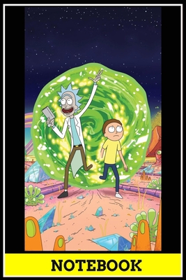 Rich and Morty notebook - best gift for Rich and Morty lovers: 6x9 inch, 120 pages, blank line, notepad, journal, Rich and Morty notebook, Rich and Morty office supplies
