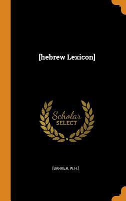 [hebrew Lexicon] 0353388076 Book Cover