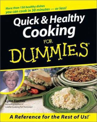 Quick & Healthy Cooking for Dummies. 0764552147 Book Cover