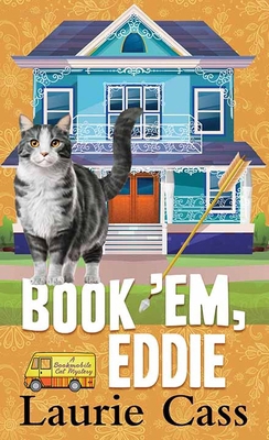 Book 'Em, Eddie: A Bookmobile Cat Mystery [Large Print] B0FMYPWRT2 Book Cover