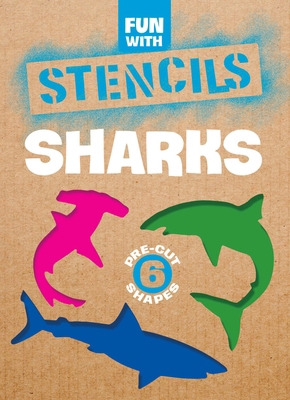 Fun with Sharks Stencils 0486298345 Book Cover