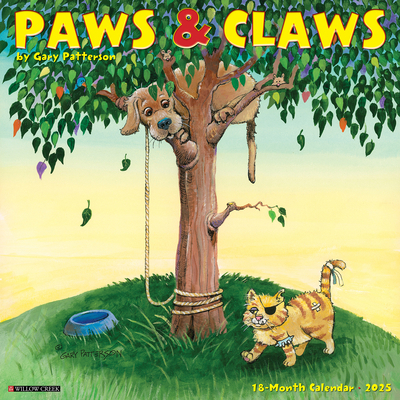 Gary Patterson's Paws N Claws 2025 12 X 12 Wall... 1549244396 Book Cover
