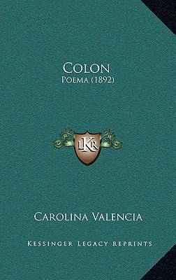 Colon: Poema (1892) [Spanish] 1169100198 Book Cover