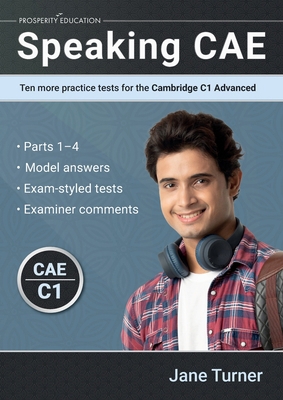 Speaking CAE: Ten more practice tests for the C... 1915654106 Book Cover