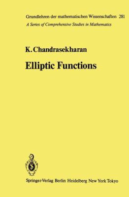 Elliptic Functions 3540152954 Book Cover