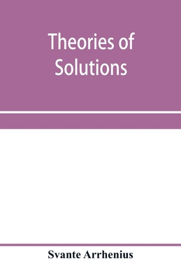 Theories of solutions 9353958679 Book Cover