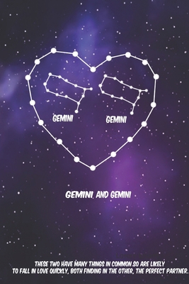 2020 The Astrology of Love between Geminis : horoscope,love, relationship and compatibility: Lined Notebook / journal gift, 110 pages, 6x9 inches, matte finish cover