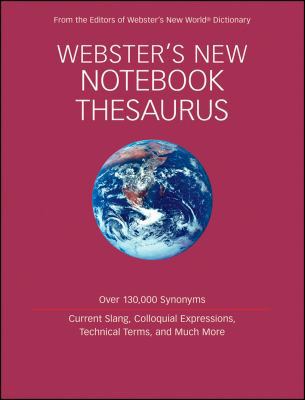 Webster's New Notebook Thesaurus 0470488816 Book Cover
