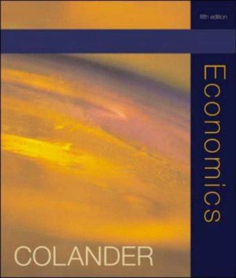 Economics 0072549025 Book Cover