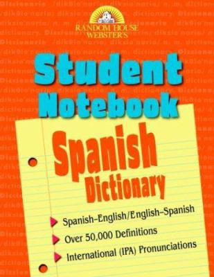 Random House Webster's Student Notebook Spanish... [Spanish] 0375720294 Book Cover