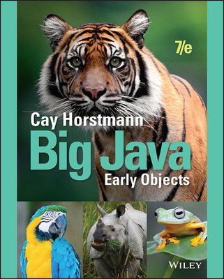 Big Java: Early Objects 1119740207 Book Cover