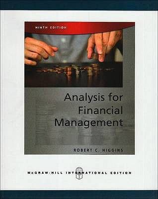 Analysis for Financial Management 0071268820 Book Cover