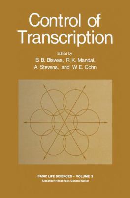 Control of Transcription 1461345316 Book Cover
