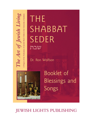 Shabbat Seder: Booklet of Blessings and Songs 1879045915 Book Cover