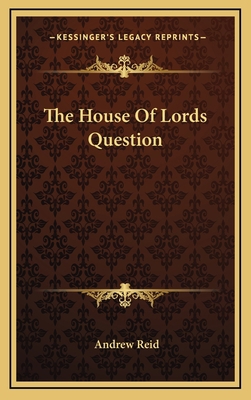 The House of Lords Question 1163510440 Book Cover