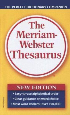 The Merriam-Webster Thesaurus 0606344667 Book Cover