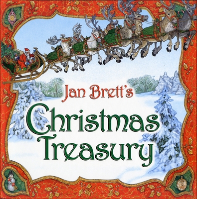 Jan Brett's Christmas Treasury 0525517189 Book Cover