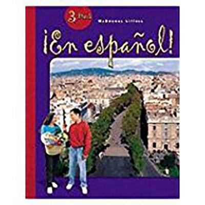 ?en Espa?ol!: Student Edition Hardcover Level 3... [Spanish] 0618250689 Book Cover