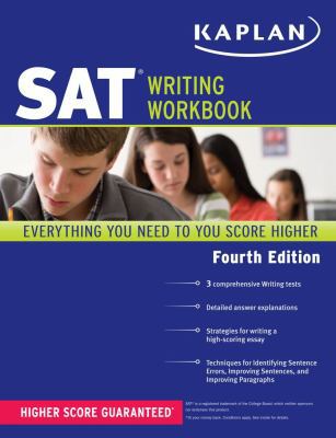 Kaplan SAT Writing Workbook 1419550705 Book Cover