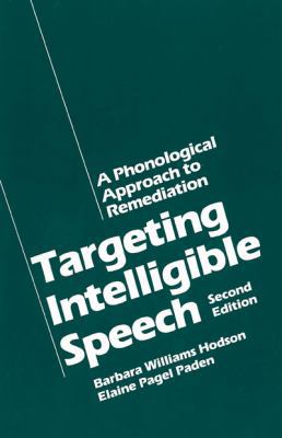 Targeting Intelligible Speech: A Phonological A... 0890794057 Book Cover