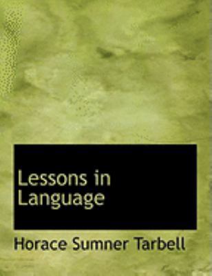 Lessons in Language [Large Print] 0554846373 Book Cover