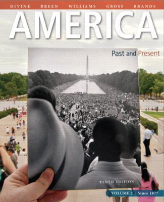 America: Past and Present, Volume 2 0205905471 Book Cover