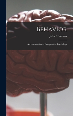 Behavior: an Introduction to Comparative Psycho... 1013352211 Book Cover